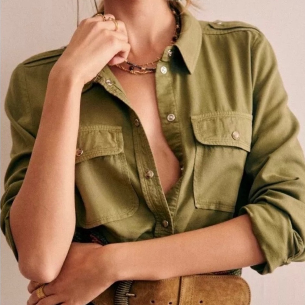 Sezane Davina Shirt - Size 38 (US 6)